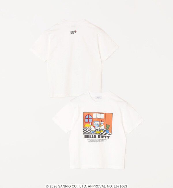 SHIPS any「Hello Kitty &times; SHIPS any: ハローキティ プリント TEE <KIDS>」|Tシャツ・カットソー|