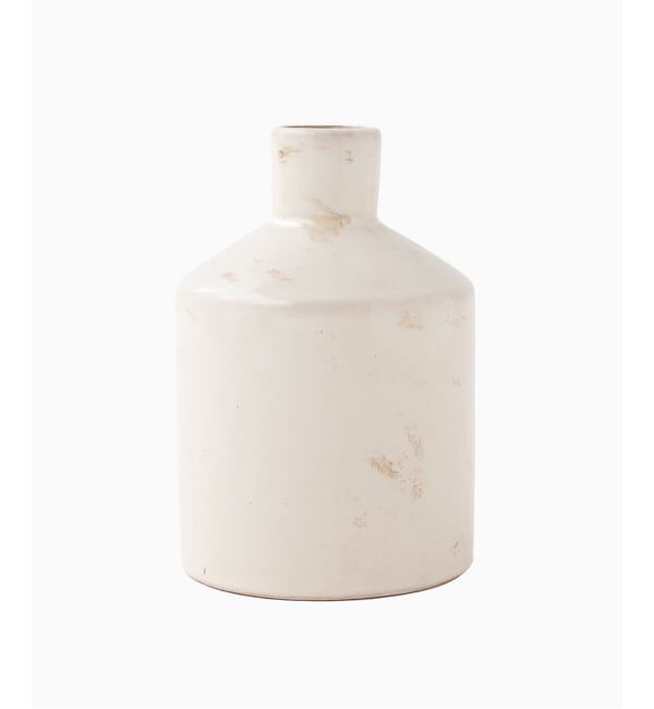 journal standard Furniture「【artipur COTTAGE】CERAMICVASE white H17」|その他|