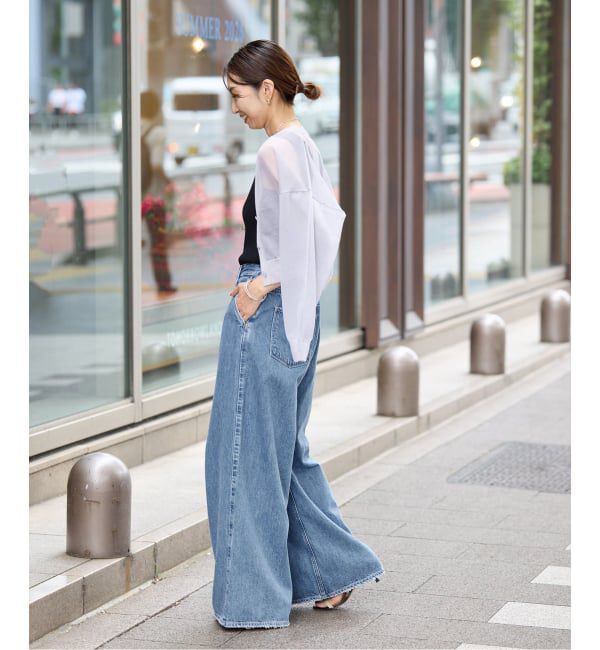 VERMEIL par iena「upper hights アッパーハイツ THE BLAIR L85317102/L8G317102」|デニム|