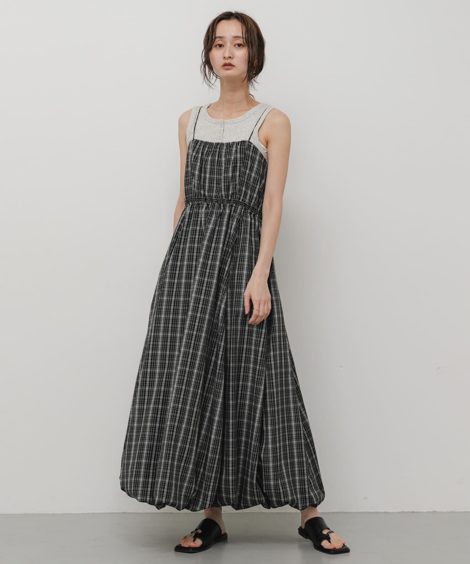 SENSE OF PLACE by URBAN RESEARCH「バルーンキャミワンピース」|ワンピース|