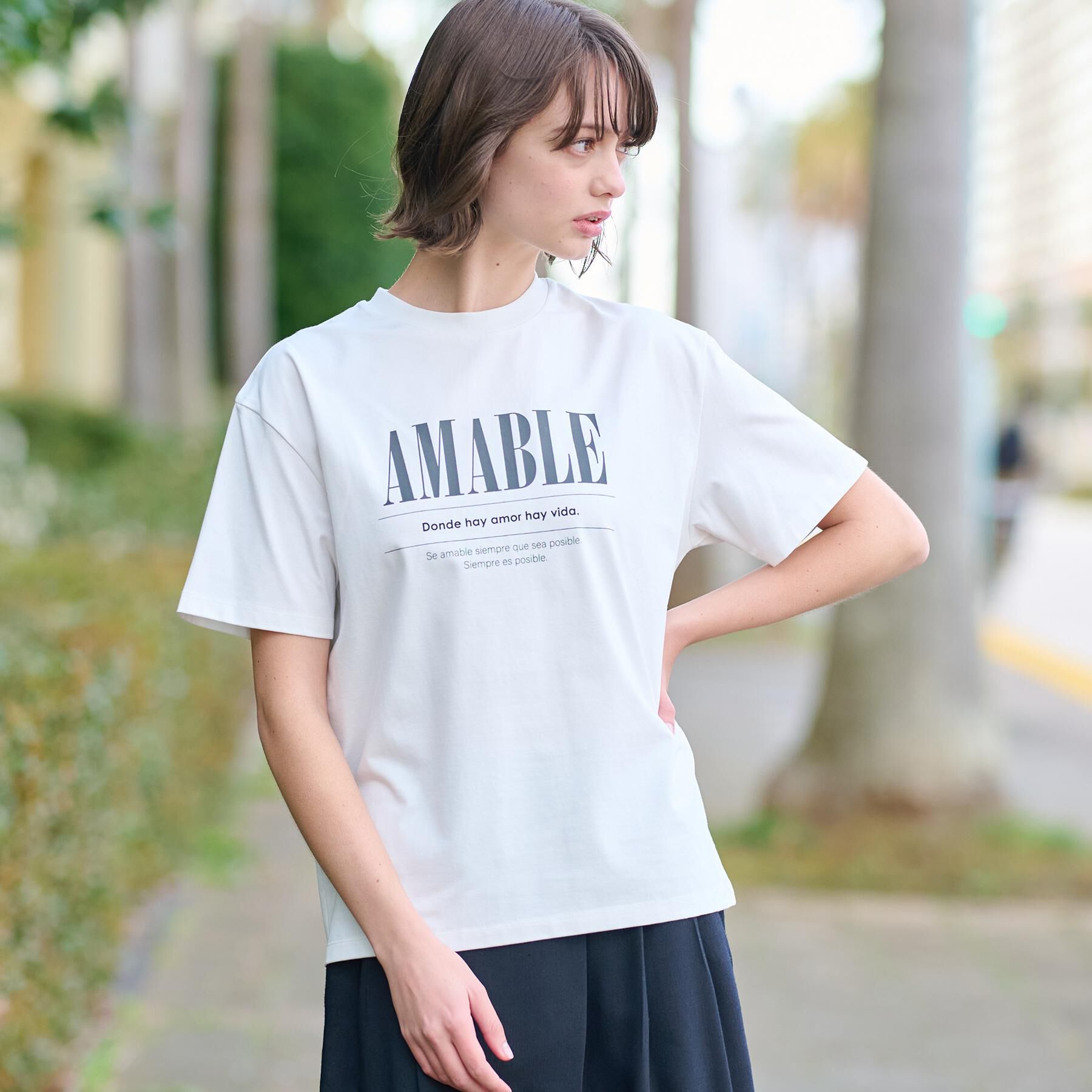 DRESSTERIOR「◆【接触冷感/UVカット】バックブリーズテックロゴTシャツ」|Tシャツ・カットソー|