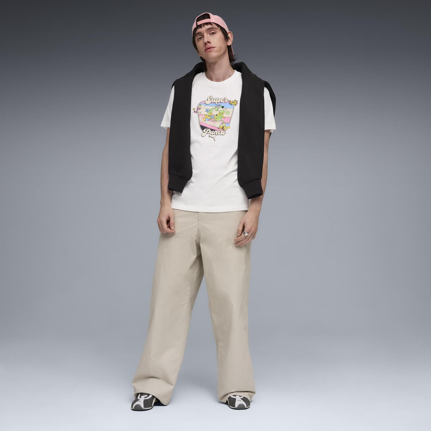 PUMA「【PUMA ｳｪｱ】M SUPER PUMA SOUVENIR TEE」|Tシャツ・カットソー|