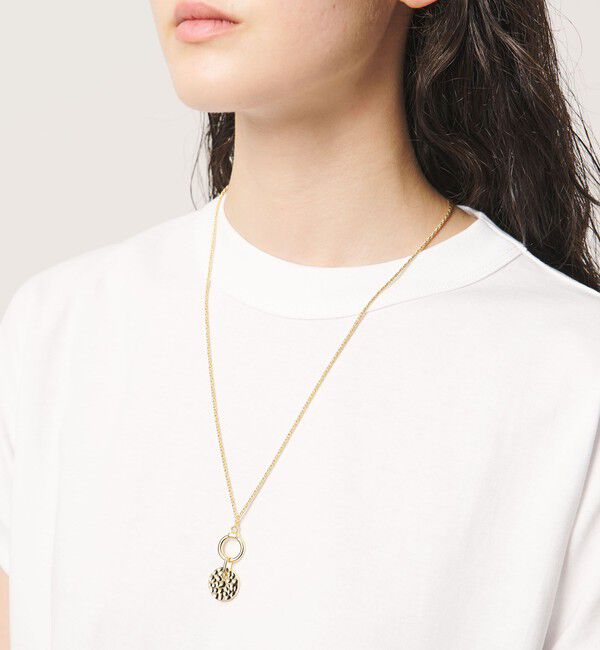 UNITED ARROWS「ハンマーディスク ネックレス」|ネックレス|GOLD