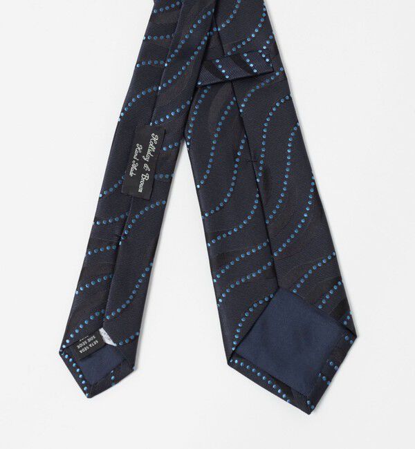UNITED ARROWS「＜Holliday＆Brown＞ウェーブ ジャガード ネクタイ」|ネクタイ・蝶ネクタイ|
