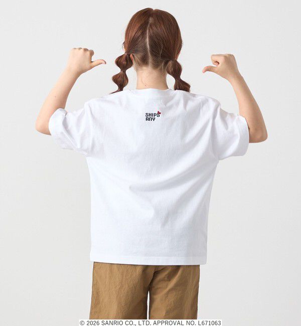 SHIPS any「Hello Kitty &times; SHIPS any: ハローキティ プリント TEE <KIDS>」|Tシャツ・カットソー|