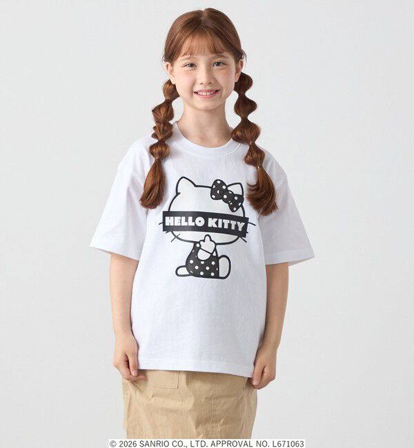 SHIPS any「Hello Kitty &times; SHIPS any: ハローキティ プリント TEE <KIDS>」|Tシャツ・カットソー|