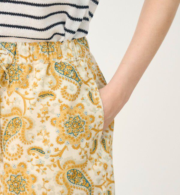 SOULEIADO「レーヨンコットンプリント ショートパンツ」|その他|