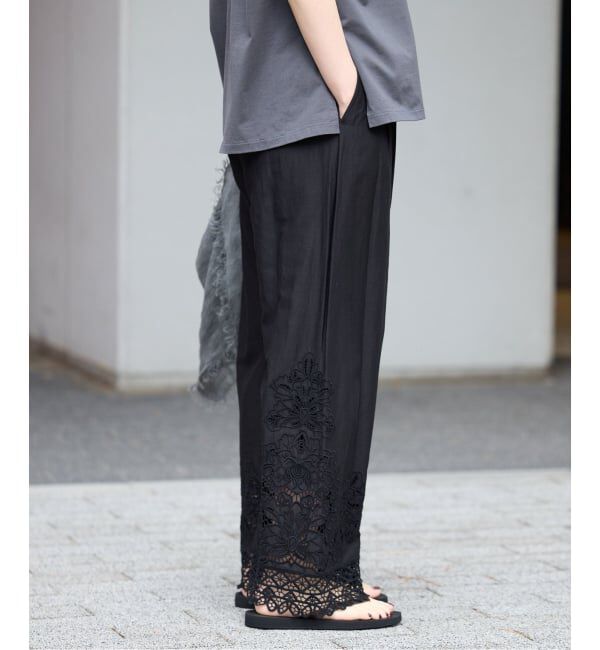 IENA「《追加》カットワークレースパンツ」|その他|