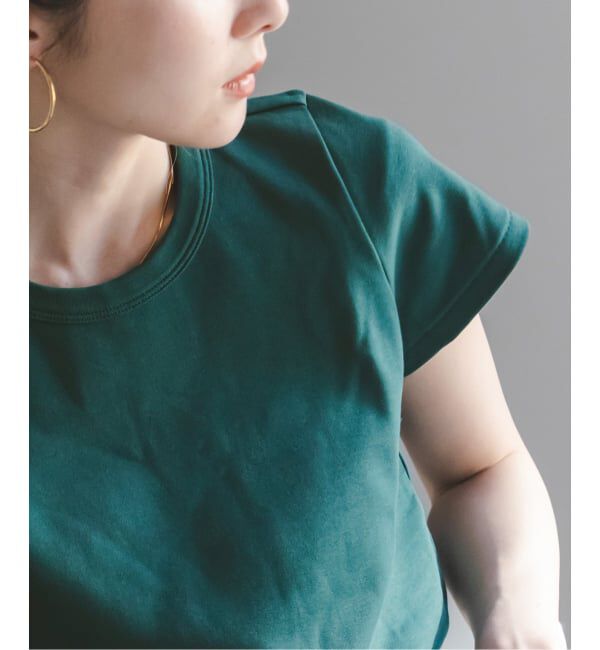 NOBLE「《追加・WEB限定カラー》スビンコットンスムースコンパクトTシャツ」|Tシャツ・カットソー|