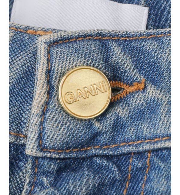 U by SPICK&SPAN「GANNI / ガニー Tint Rigid Denim Mini Skirt」|スカート|