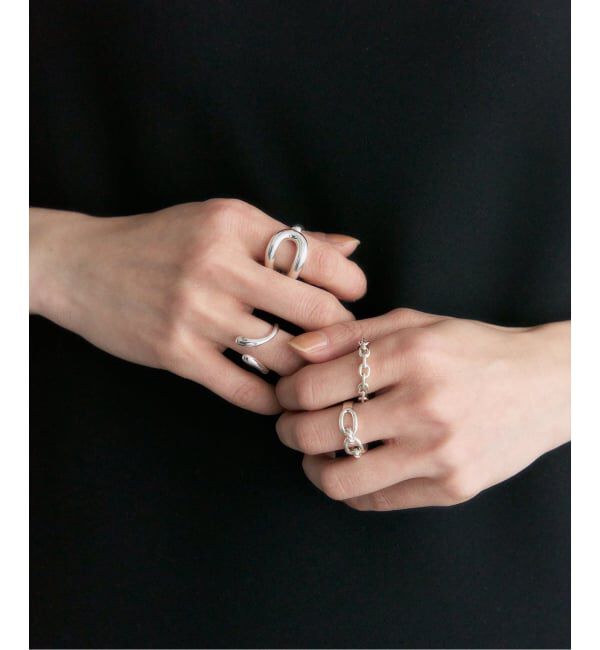 NOBLE「Nina&Jules/ニナ・エ・ジュール Chain Link Ring」|リング|
