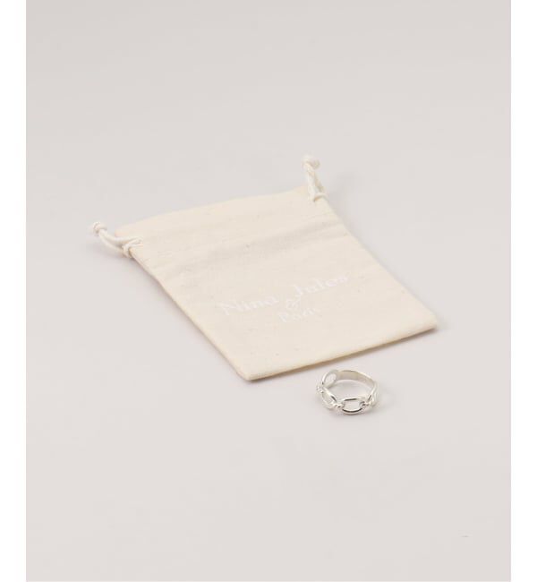 NOBLE「Nina&Jules/ニナ・エ・ジュール Chain Link Ring」|リング|