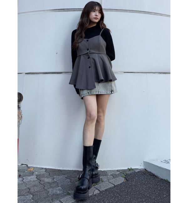 MURUA「2wayイレヘムビスチェ【セットアップ着用可】」|その他|