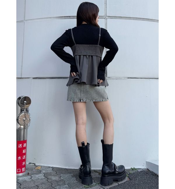 MURUA「2wayイレヘムビスチェ【セットアップ着用可】」|その他|