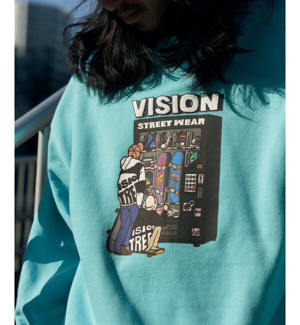 VENCE share style「VISION STREET WEAR ビジョンストリートウェア スケボー自販機トレーナー」|スウェット・ジャージ|