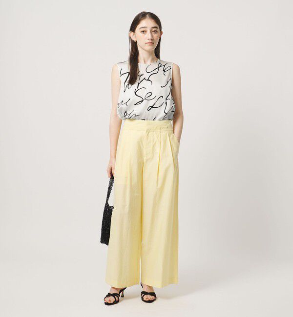 UNITED ARROWS「アブストラクト プリント ブラウス」|シャツ・ブラウス|