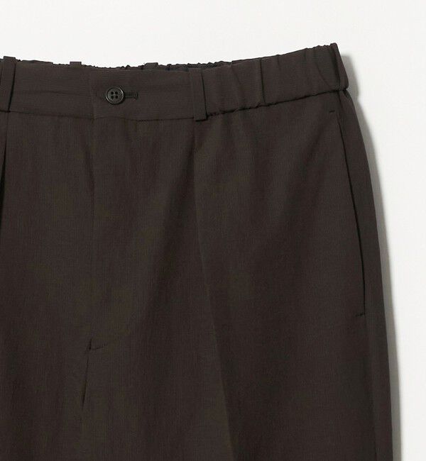 UNITED ARROWS green label relaxing「A+ air ポリエステル 空羽 リラックス イージー 1プリーツ スラックス セットパンツ -吸水速乾・通気性-」|スラックス|