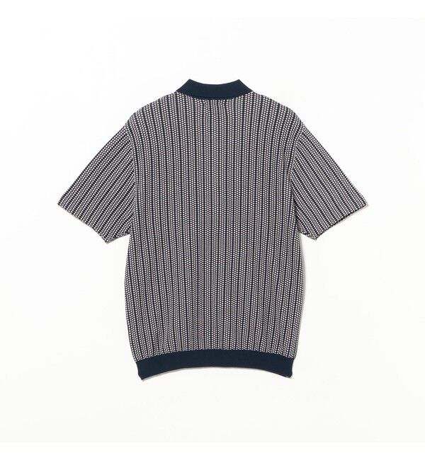 BEAMS PLUS「Half Zip Knit Polo」|ポロシャツ|