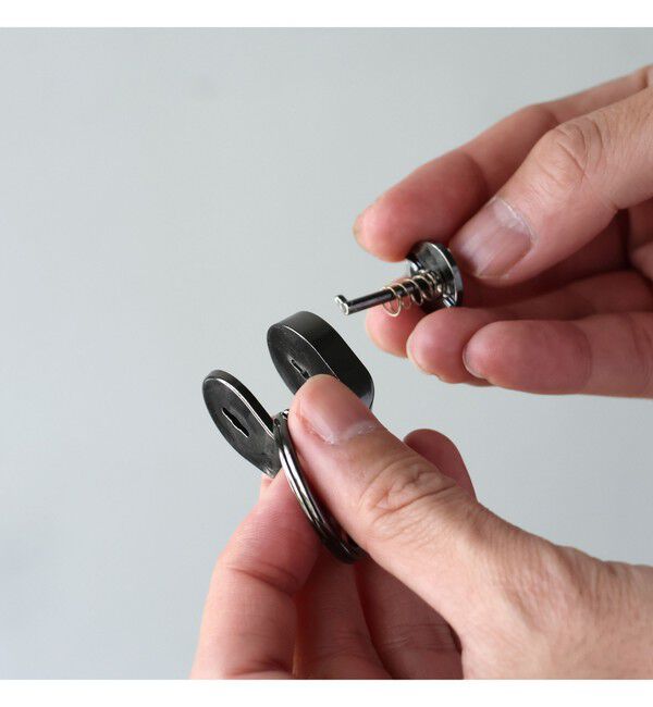 bPr BEAMS「ANHM_SWIVEL_KEY」|キーケース|