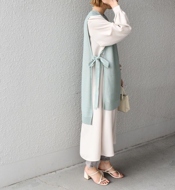 SHIPS for women「ニットコンビレイヤードワンピース」|ワンピース|