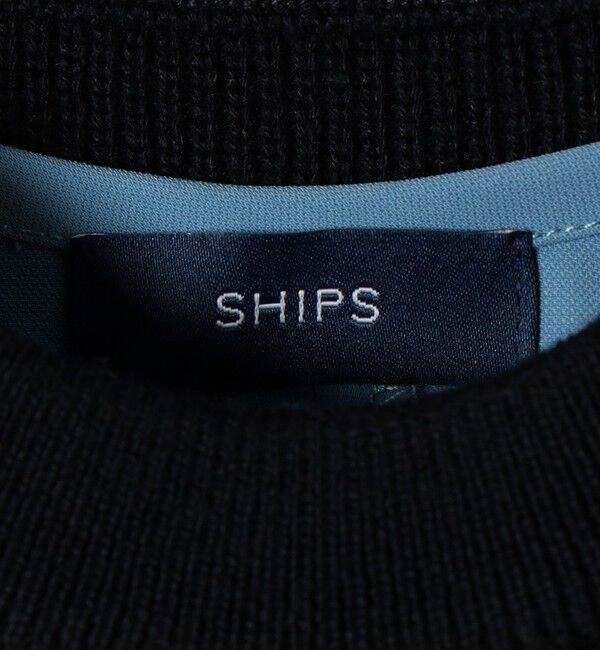 SHIPS for women「ニットコンビレイヤードワンピース」|ワンピース|