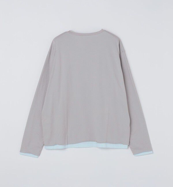 SHIPS「City Ambient Products: カットオフ リバーシブル ロングスリーブTシャツ(ロンT)」|Tシャツ・カットソー|