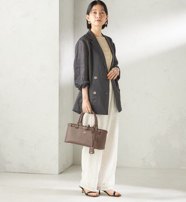 SHIPS for women「【WEB限定】George Cinq:BELTED TOTO BAG（S）」|トートバッグ|