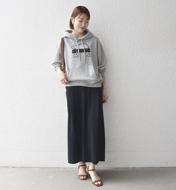 SHIPS any「《予約》【SHIPS any別注】THE KNiTS:〈洗濯機可能〉ロゴプリント フーディー 26AW」|パーカー|