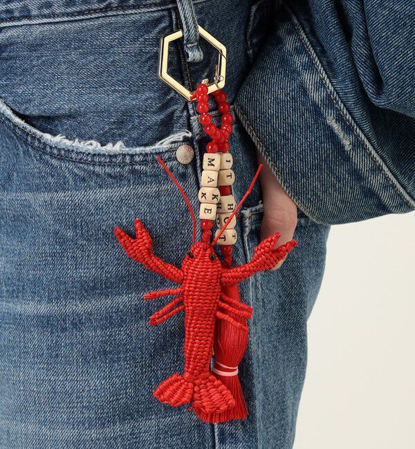 TOMORROWLAND GOODS「MERCEDES SALAZAR Make It Hot Lobster キーチェーン」|チャーム・キーホルダー|