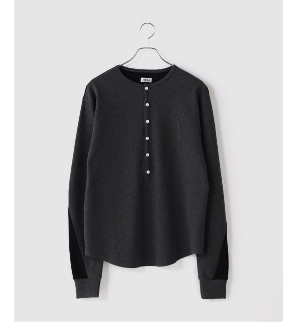 JOINT WORKS「JIEDA / ジエダ SWITCHING HENRY NECK L/S」|Tシャツ・カットソー|