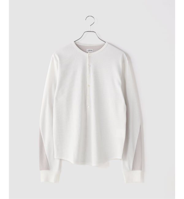 JOINT WORKS「JIEDA / ジエダ SWITCHING HENRY NECK L/S」|Tシャツ・カットソー|