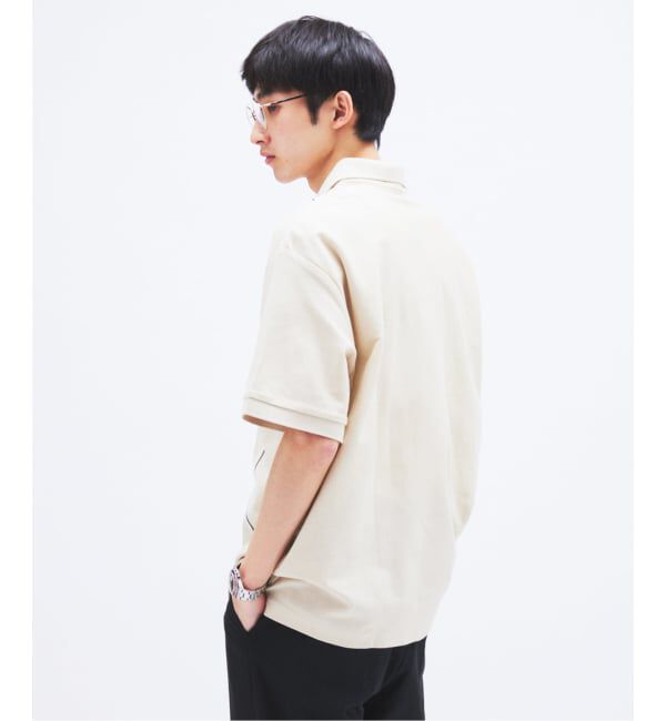 JOURNAL STANDARD「FRED PERRY / フレッドペリー 別注 ストライプ ピケ ポロシャツ」|ポロシャツ|