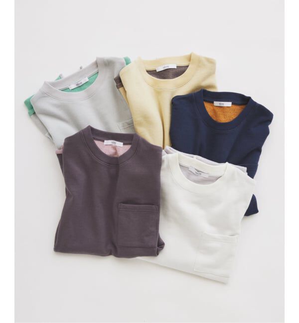 JOURNAL STANDARD relume「ミニ裏毛 コントラストカラー カットオフTシャツ」|Tシャツ・カットソー|