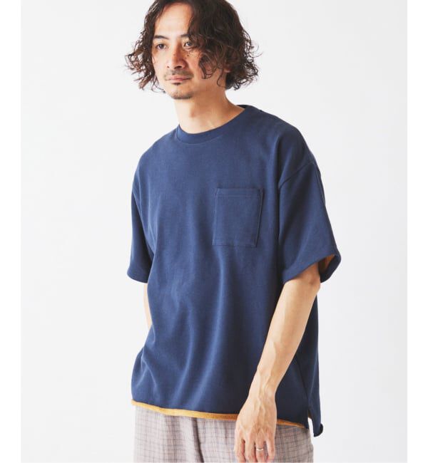 JOURNAL STANDARD relume「ミニ裏毛 コントラストカラー カットオフTシャツ」|Tシャツ・カットソー|