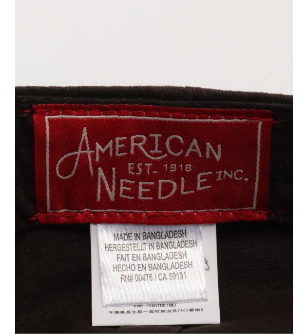 U by SPICK&SPAN「AMERICAN NEEDLE / アメリカンニードル CALIFORNIA」|キャップ・キャスケット|