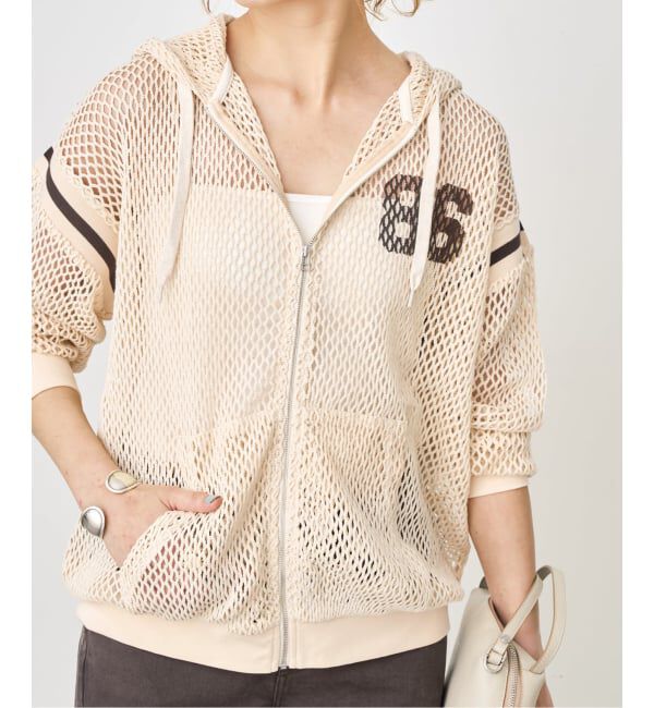Spick and Span「《別注 / 予約》athletic wear MASON メッシュパーカー*」|パーカー|