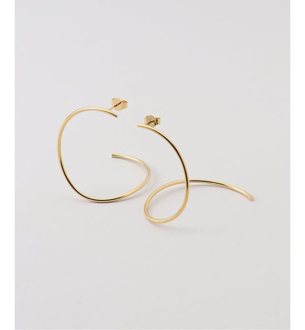 NOBLE「HELMUT Paris/ヘルムート パリ カーブピアス」|ピアス|