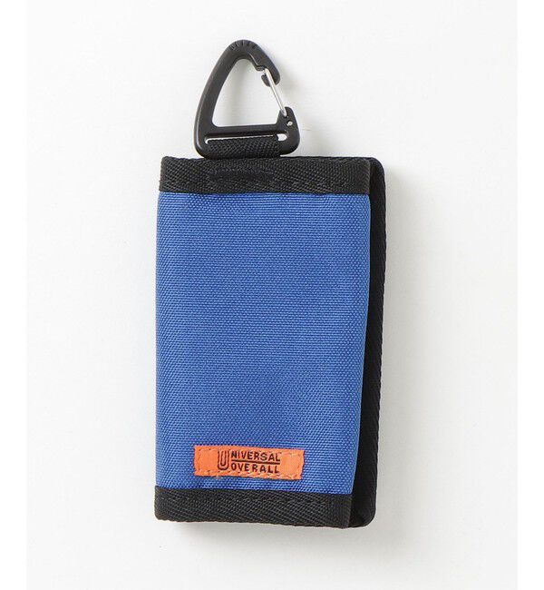 GLOSTER「【UNIVERSAL OVERALL】コンパクトウォレット 三つ折り ミニ財布」|財布|ブルー