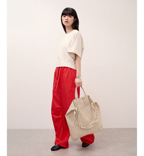 ADAM ET ROPE'「【WEB限定】・【定番】ギャザー2WAYショルダーバッグ」|ショルダー・メッセンジャー|