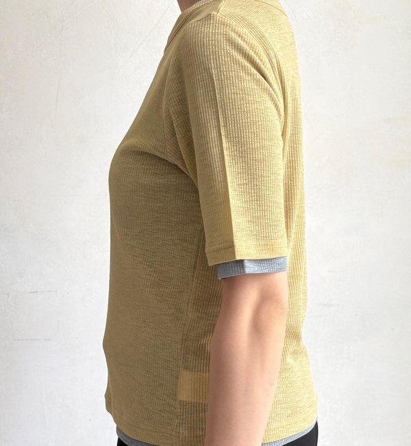  「【WEB限定】2枚setシアーテレコTEE」|Tシャツ・カットソー|