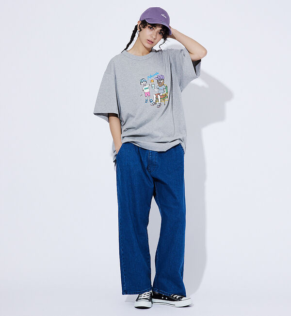 ABAHOUSE「【NANGA/ナンガ】ECOHYBRID イラストレーターTシャツシリーズ/HI」|Tシャツ・カットソー|