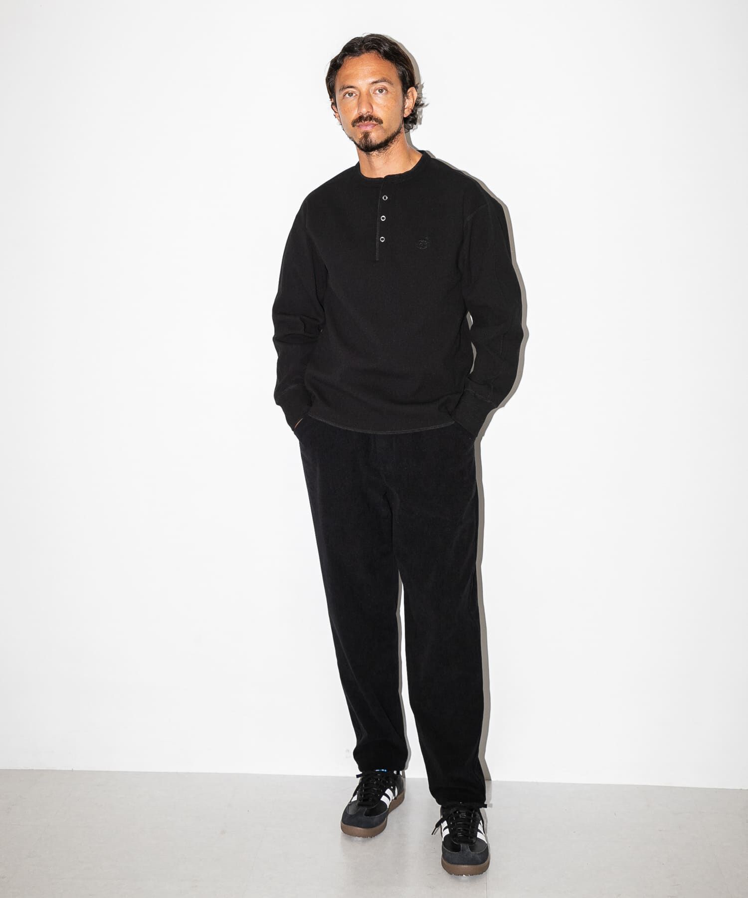 Sonny Label 「OOPS　サーマルヘンリーネックプルオーバー」|Tシャツ・カットソー|