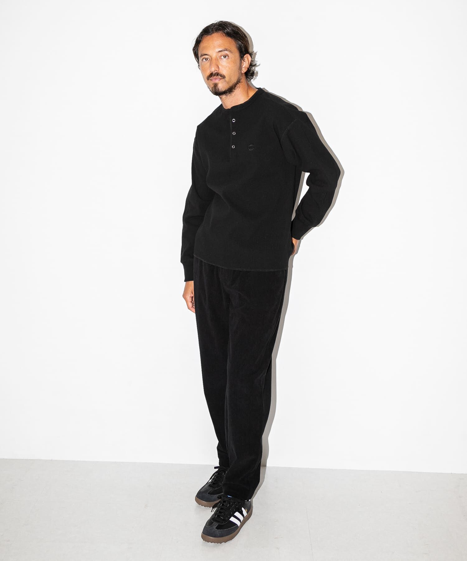 Sonny Label 「OOPS　サーマルヘンリーネックプルオーバー」|Tシャツ・カットソー|