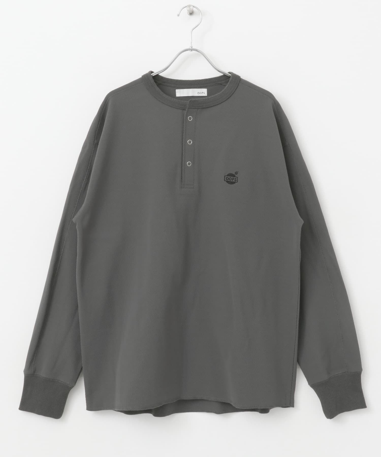 Sonny Label 「OOPS　サーマルヘンリーネックプルオーバー」|Tシャツ・カットソー|