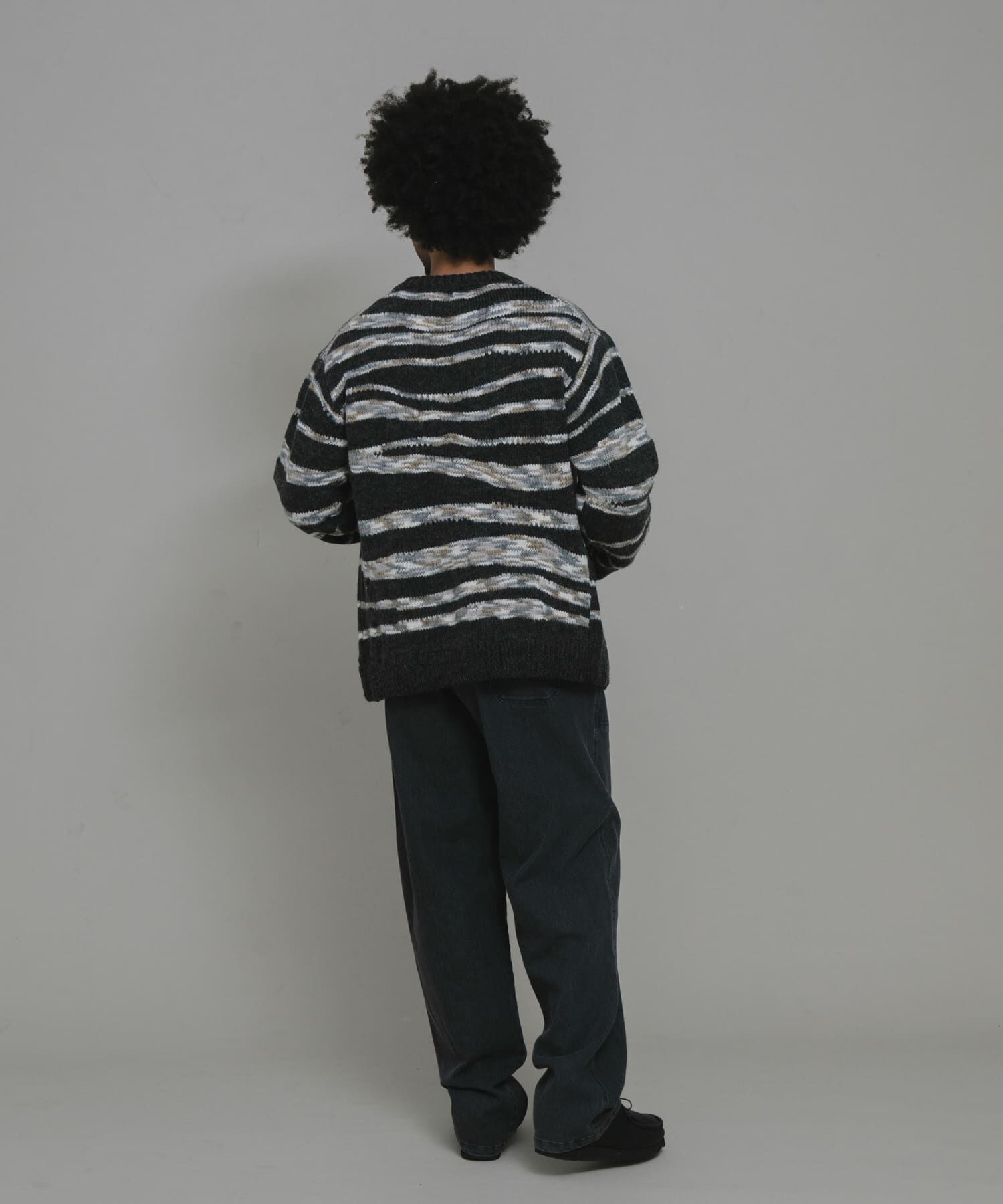 Sonny Label 「ウール混スペースダイニットカーディガン」|カーディガン|