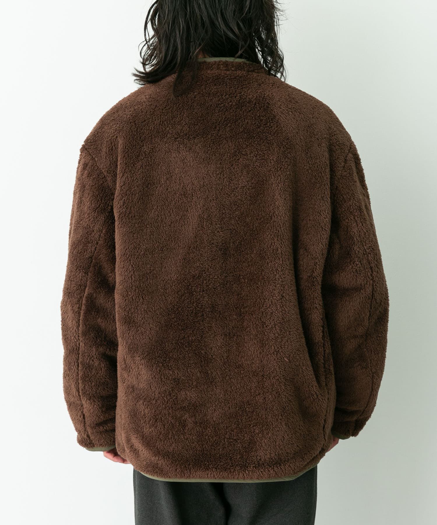 Sonny Label 「『別注』ARMY TWILL&times;Sonny Label　Reversible Jacket」|ノーカラーコート|