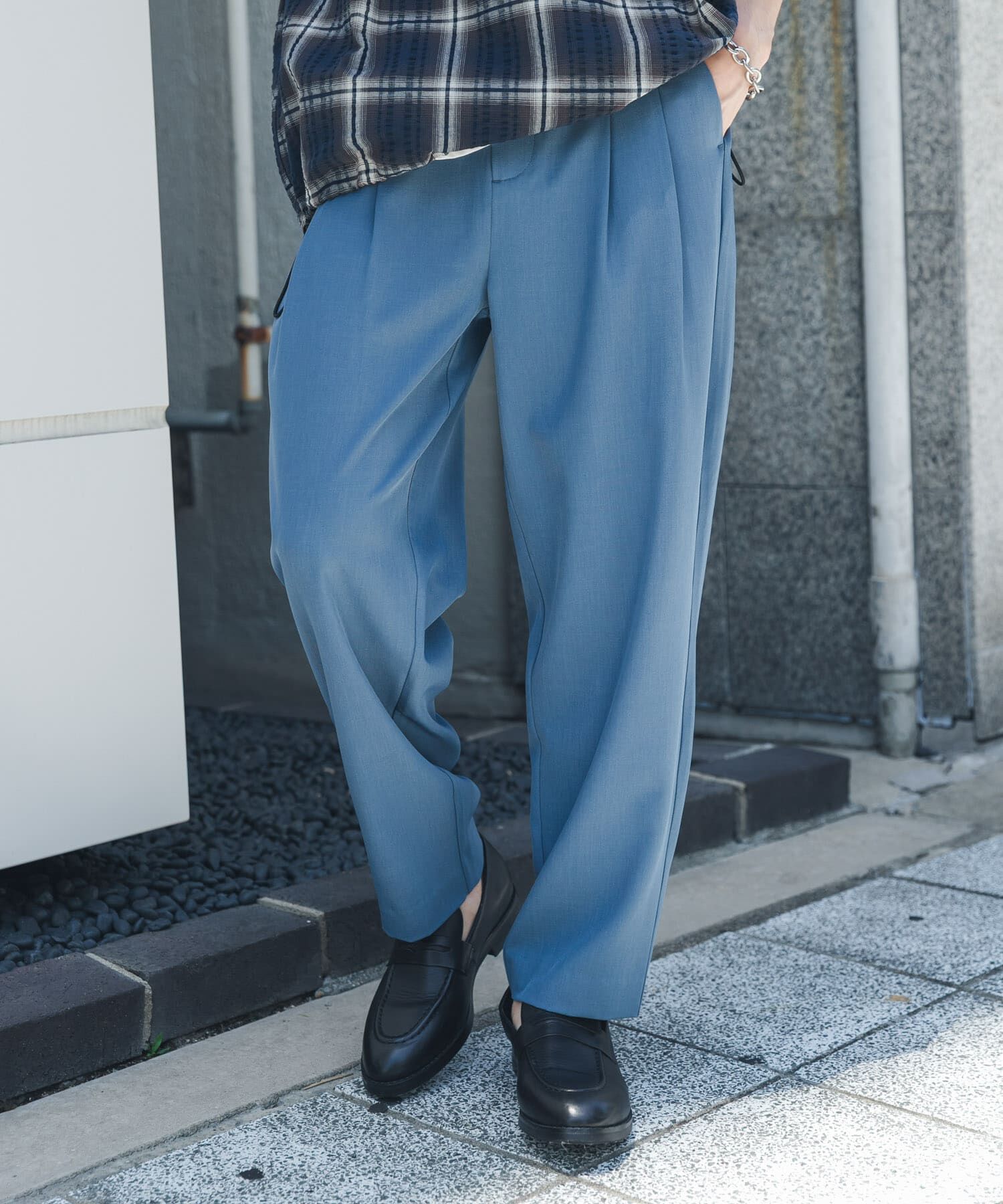 SENSE OF PLACE by URBAN RESEARCH「『速乾』ドライタッチ2タックテーパードパンツ」|その他|