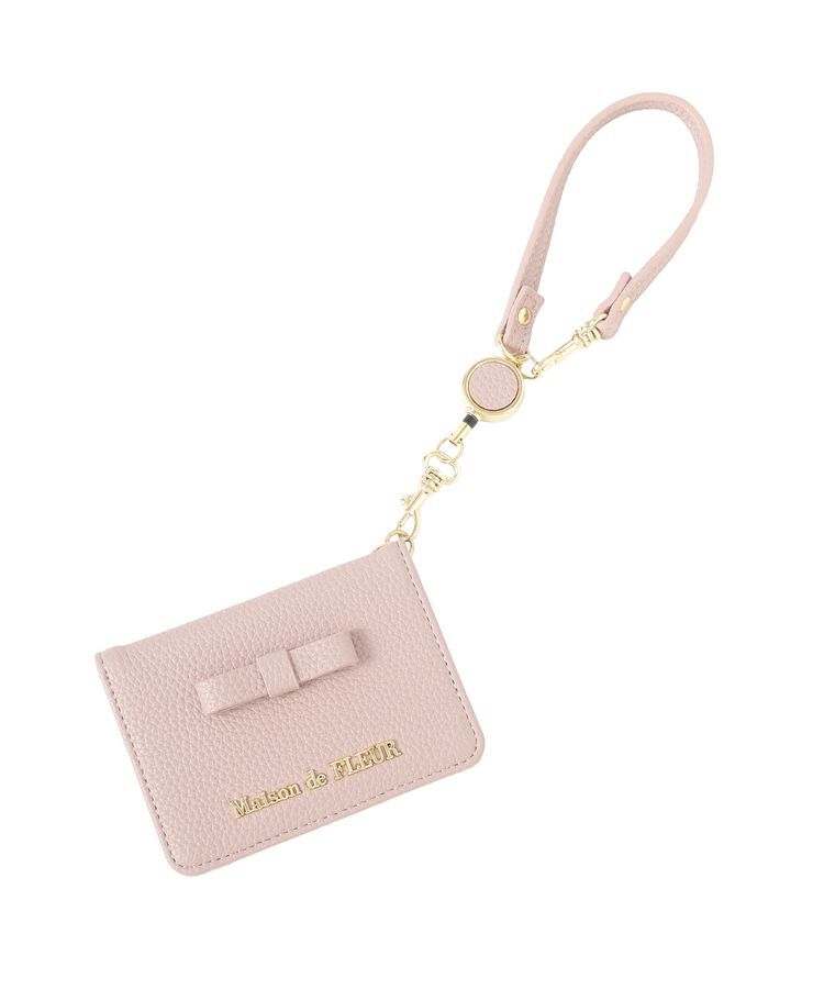 Maison de FLEUR「【リール付き】二つ折りリールパスケース」|その他|