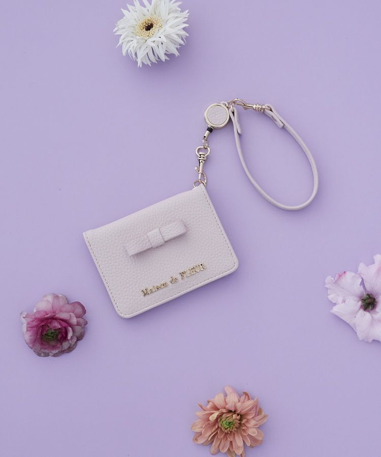 Maison de FLEUR「【リール付き】二つ折りリールパスケース」|その他|