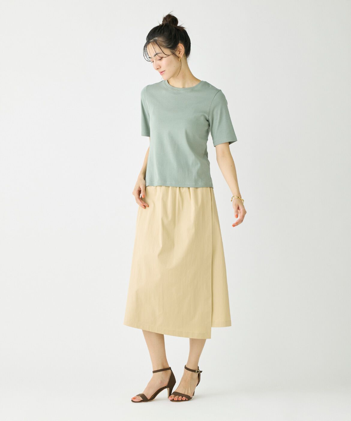 DAY by DAY it&rsquo;s international「ベーシッククルーネックTシャツ《スビン綿MIXフライス》」|Tシャツ・カットソー|
